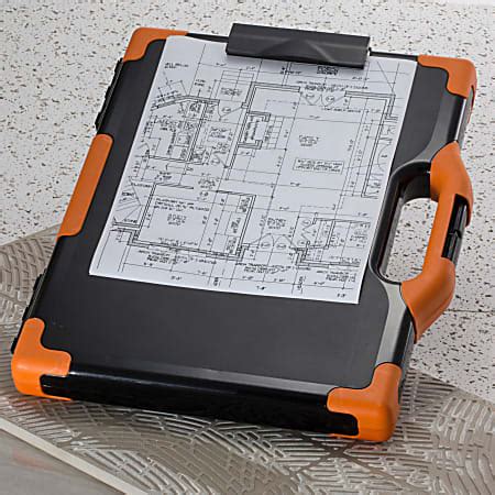 Officemate OIC Carry All Clipboard Box 15 12 H x12 